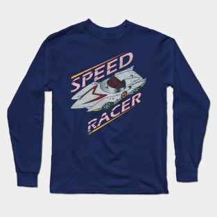 speed racer vintage 80s Long Sleeve T-Shirt